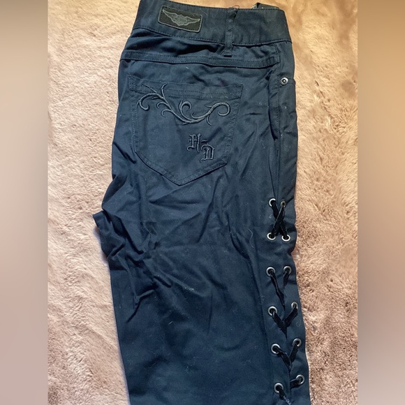 Laced side Harley Davidson Pants - Picture 1 of 1